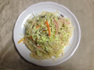 サラダ風なますスパゲティ サラダ風なますスパゲティ